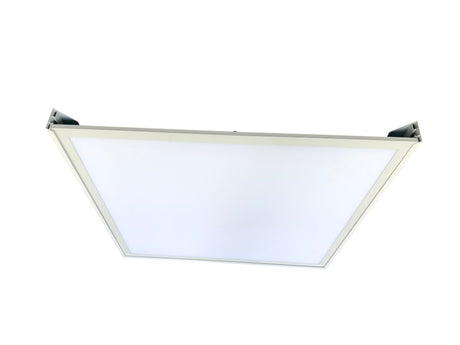 Aufbaurahmen für LED-Panel 62x62 cm, steckbar, weiß.