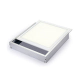 Aufbaurahmen für LED-Panel 60x60 cm, weiß.