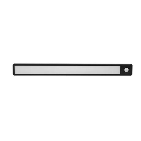 LED Schrankleuchte mit Bewegungsmelder, 3,5 W, 60 cm, 230 lm, 3000 K (warmweiß), schwarz.