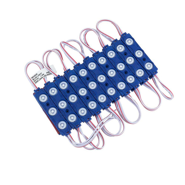 LED-SMD 3 Modul, 2835, 1,5 W, 120 lm,  IP65, blau.