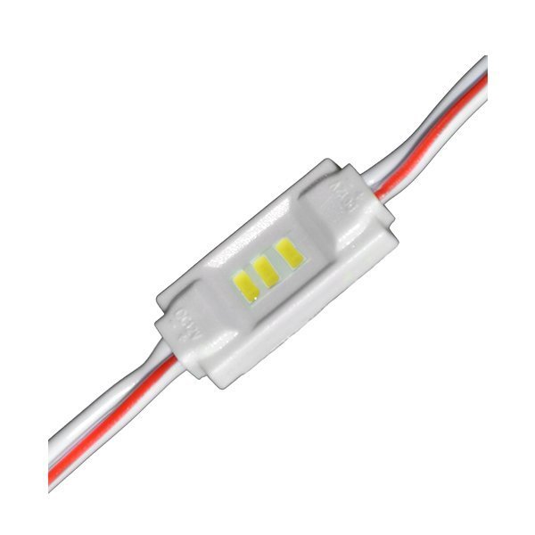 LED-SMD 3 Modul, 3014, 0,36 W, 30 lm,  IP65, grün.