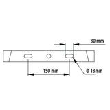 LED-Stadion-Fluter, 240W, 100-240V, 5700K, IP65.