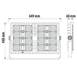 LED-Stadion-Fluter, 480W, 100-240V, 5700K, IP65.