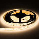 LED-Streifen, 10500 lm, 24V, warmweiß, 196 LEDs/m, 5m, IP65.