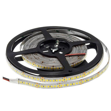 LED-Streifen, 10500 lm, 24V, weiß, 196 LEDs/m, 5m, IP65.