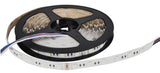 LED-Streifen, RGB und kaltweißes Licht, 5 Meter Länge, 60LED/m, 24 V, 10 mm.