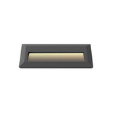 LED Stufenleuchte, 3 W, 100 lm, IP65, neutralweiß (4200K), schwarz, rechteckig.