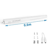 LED Unterbauleuchte, T5, 60 cm, 8 W, 960 lm, 120 lm/W, 4000 K.