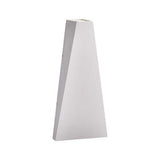 LED Wandleuchte, 6 W, 660 lm, 3000 K, IP54, grau.