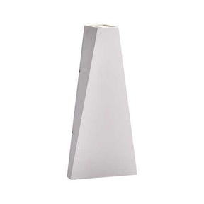 LED Wandleuchte, 6 W, 660 lm, 4000 K, IP54, grau.