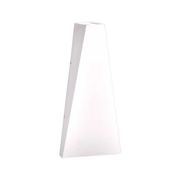 LED Wandleuchte, 6 W, 660 lm, 4000 K, IP54, weiß.