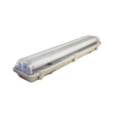 LED-Wannenleuchte, 18 W, 1600 lm, 4500 K, 68,0 cm, IP65, 2 flammig.