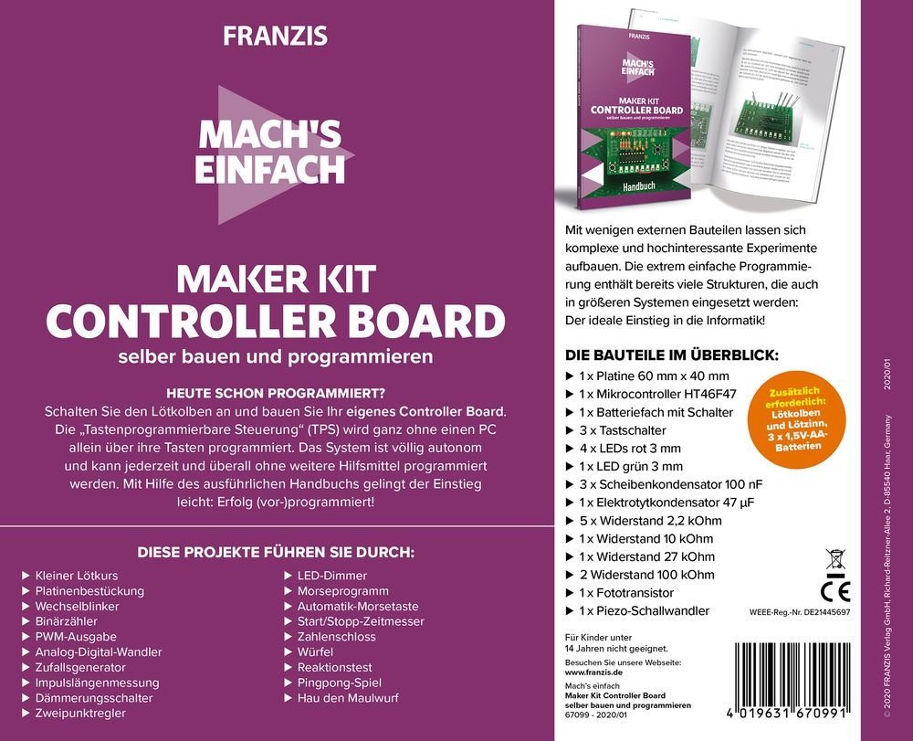 Maker Kit Controller Board.
