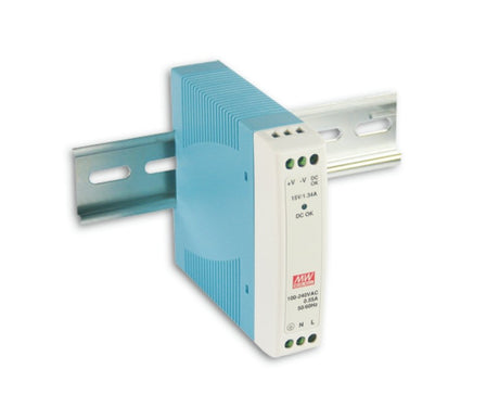 MeanWell, Hutschienennetzteil, 5 V, 10 W.