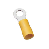 Rundsteckverbinder, isoliert, 20 Stk., 1,25 - 4 mm², 20 x 6,8 x 4,3 mm, gelb.