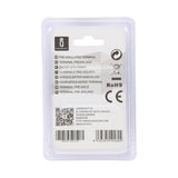 Rundsteckverbinder, isoliert, 20 Stk., 1,25 - 4 mm², 20 x 6,8 x 4,3 mm, gelb.