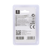 Rundsteckverbinder, isoliert, 20 Stk., 2 - 4 mm², 20,4 x 6,7 x 4,9 mm, gelb.