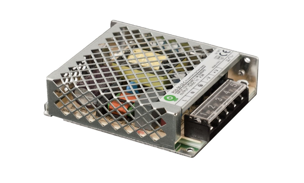 Schaltnetzteil, geschlossen, 50 W, 5 V, 10 A.