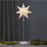 Stehender Weihnachtsstern für den Innenbereich.