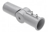 Straßenleuchtenhalterung Adapter, 60 mm, grau.