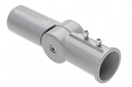 Straßenleuchtenhalterung Adapter, 60 mm, grau.