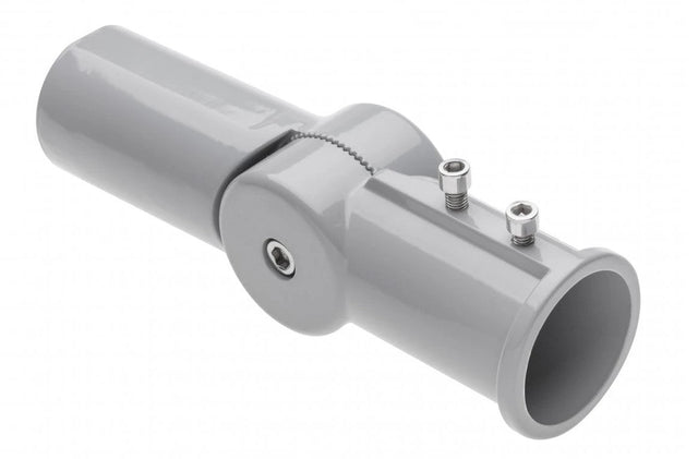 Straßenleuchtenhalterung Adapter, 60 mm, grau.