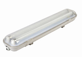 Wannenleuchte für 1x T8 LED-Röhre, 60 cm.